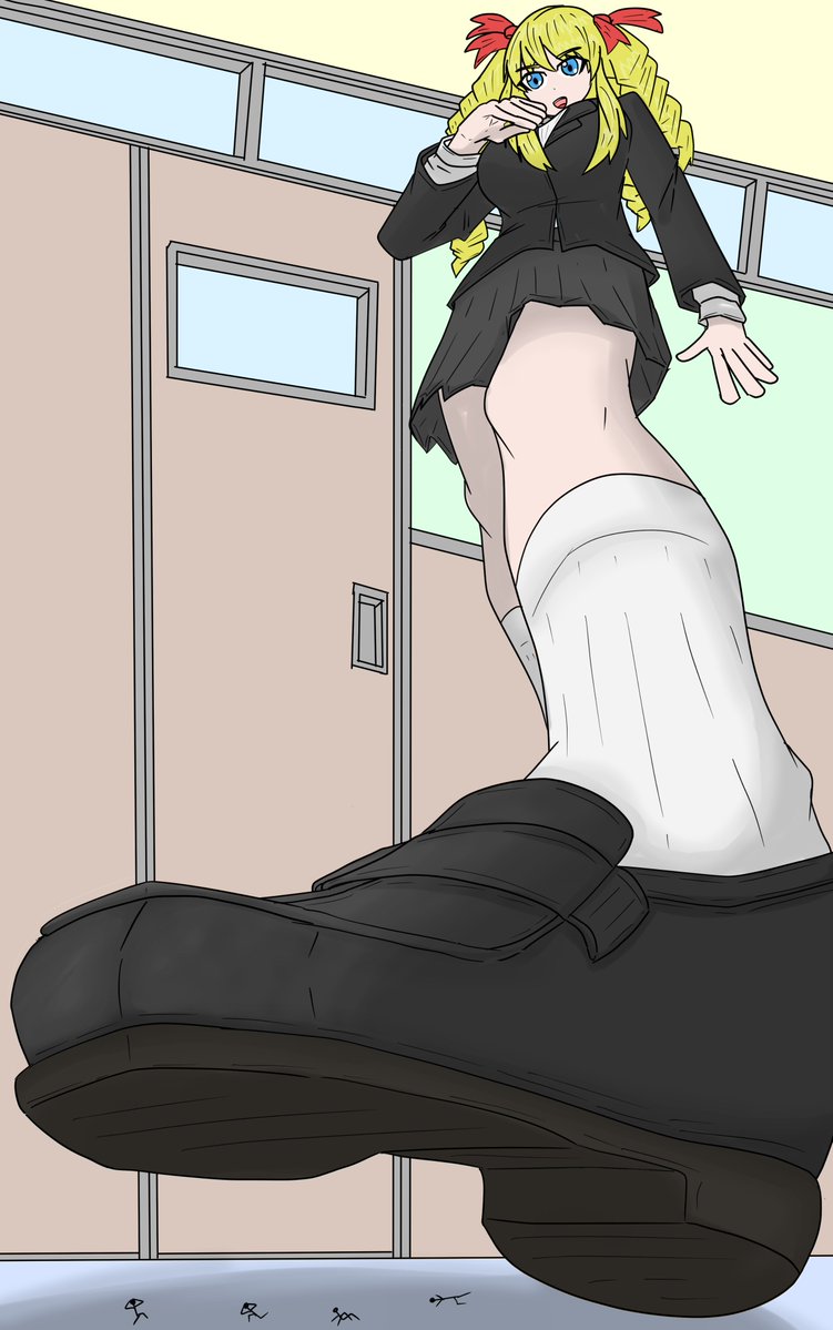 #giantess #巨大娘 #Sizetwitter #gts
Naru 2345さんのリクエスト
縮小学園よりレイナ
Requested by Naru 2345
Reina from Shrinking Academy