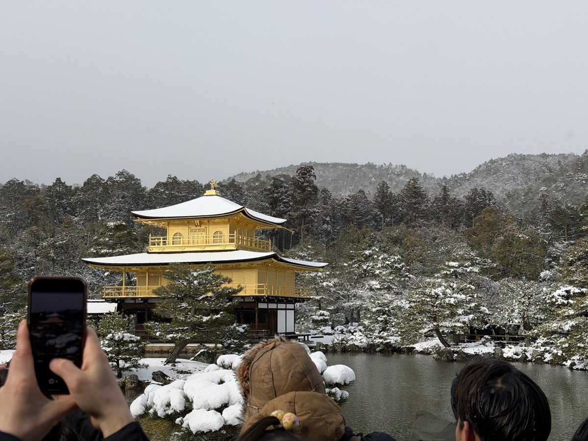 dchannaug7's tweet photo. 雪金閣 https://t.co/gByG9KOlpN