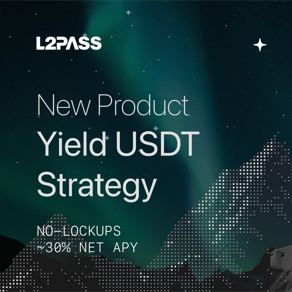 We launched a private Ethereum USDT vault.
Up to 30% APY. Fully liquid. No lockups.

Limited capacity and filling fast.
Contact us for details.