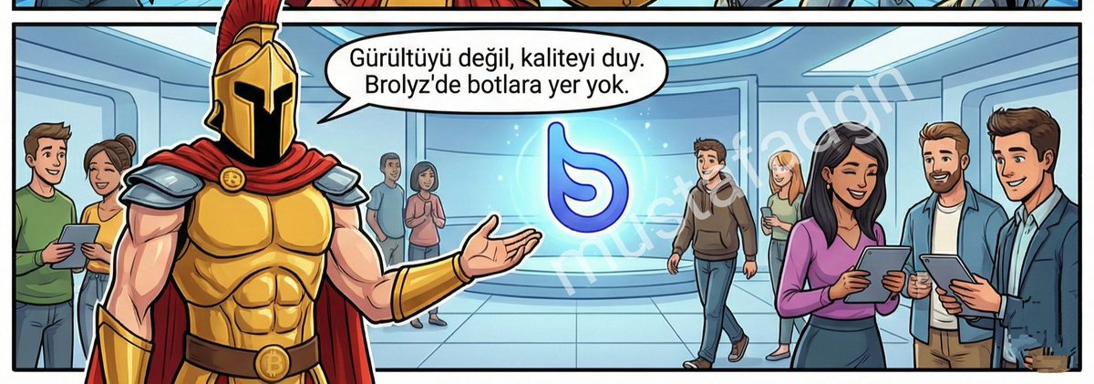 Mustafa_Brolyz's tweet image. BROLYZ #CHRONİCLES #2
Gürültüyü değil, kaliteyi duy. #Brolyz'de botlara yer yok