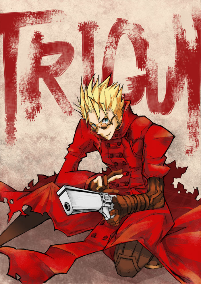 過去絵】 懐かし～と思いだしたので。むかしトライガン映画を見た記念