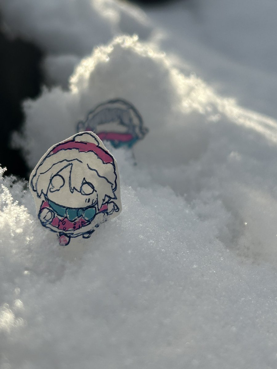 雪！！！！
 #そらるの絵 
 #まふあーと