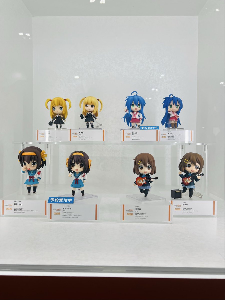 gsc_kahotan's tweet image. ／
　#ねんどろいど 
　初代と2.0並べてみた！
＼
味わい深い初代と最新のリニューアル版、どちらの愛らしさもご覧いただけます✨

#ワンホビ40 #WF2026W