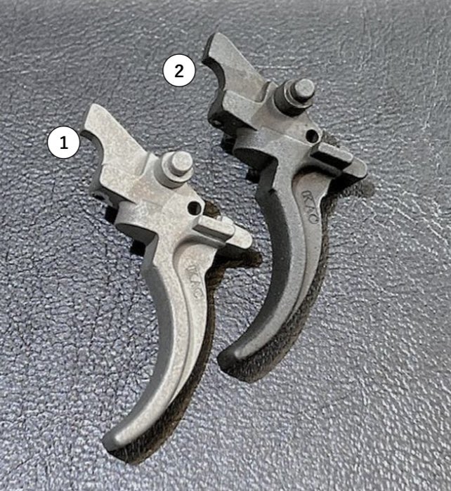 nkg_airsoft's tweet photo. トレポン用カスタムトリガー
各種取り揃えております

①KACタイプシルバー
②KACタイプブラック
③G-SSAタイプ
④G-SD-Cタイプ
⑤G-SSA-Xタイプ
⑥BCMタイプ
⑦コルト官給タイプ
⑧コルトユニバーサルタイプ

各¥16500

お買い求めはDMにて在庫お問い合わせの上ご連絡お願いします https://t.co/qGhViAQPZU