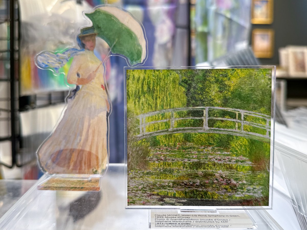 InternetMuseum's tweet image. 【グッズ紹介】
オルセー美術館の名品が来日した、待望の「モネ没後100年　クロード・モネ －風景への問いかけ」がアーティゾン美術館で開催中。
特設ショップでおすすめ、アクスタや紅茶、トートバッグやマスキングテープをご紹介！
museum.or.jp/report/122902
#モネ展風景への問いかけ