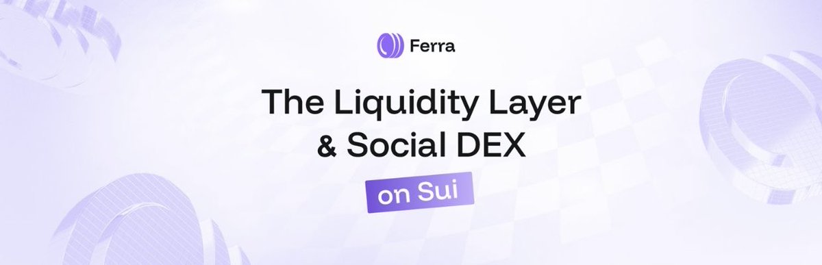 MartinsChuka's tweet photo. GM CT✨

@ferra_protocol isn’t chasing memes it’s becoming the liquidity rails for Sui.

Advanced AMMs + creator tools + points that actually matter.

Providing liq feels good again.

Who’s grinding with me today? 👀

gFerra ♨️ #SuiDeFi https://t.co/EaRfRbjRIq