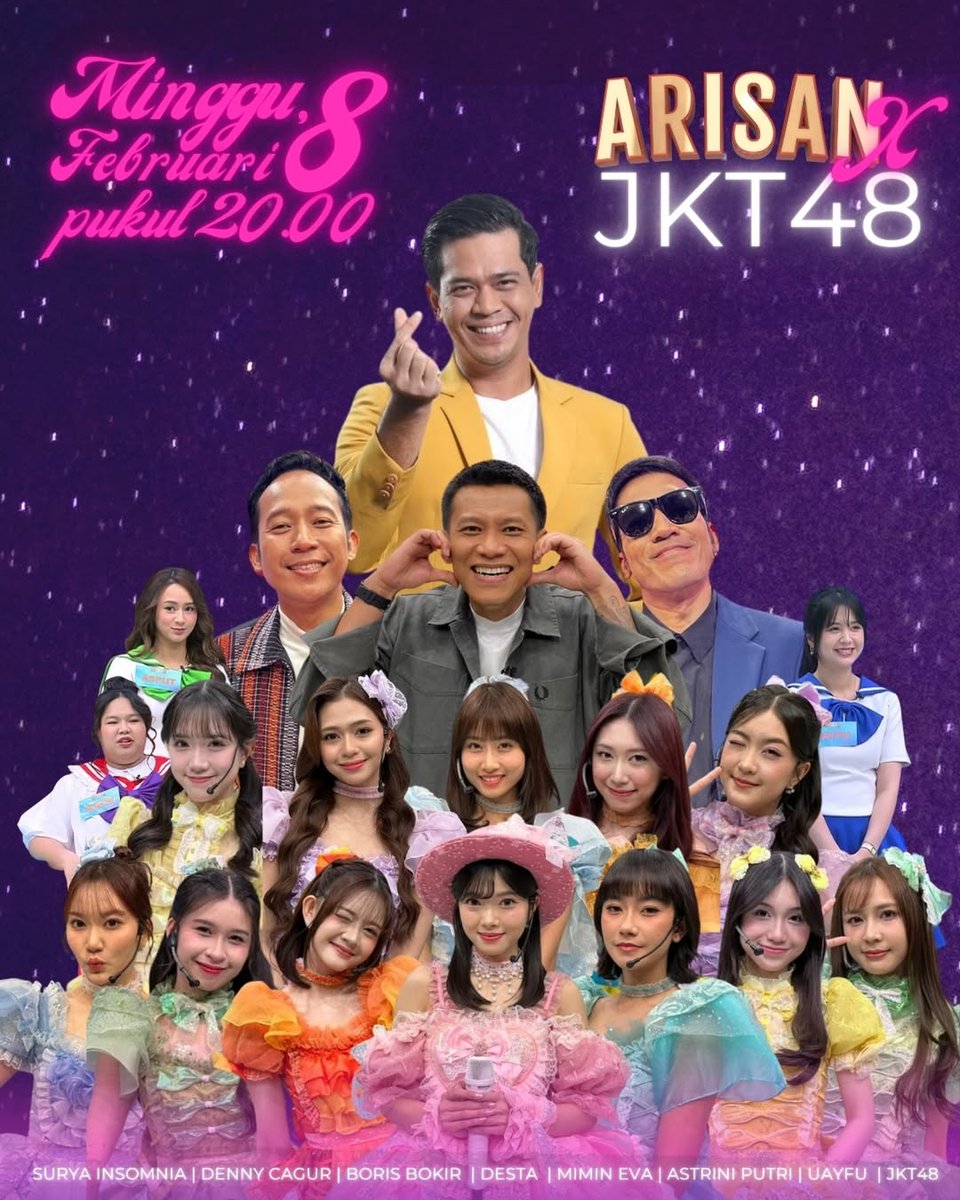 Andai 'ku bukan idola, jadi ibu-ibu Arisan dulu malam ini <a href="/officialJKT48/">JKT48</a> 🎤💖 Oshi kalian yang isshounya warna apa gees?? 💗

#ArisanTRANS7 
SETIAP HARI jam 20.00 WIB
#diTRANS7aja