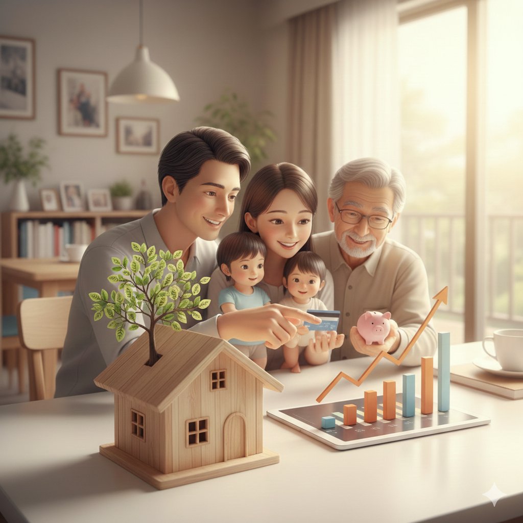 資産形成を加速させる最大の要因は「固定費の最適化」だと実感。
​月50万の収入から17万（34%）を自動積立。ボーナスも100万は市場へ。借金ゼロで自由度が右肩上がりなのは、実家というリソースを最大限活かす決断を妻がしてくれたから。
​家族の理解こそが、最高の投資エンジン。
