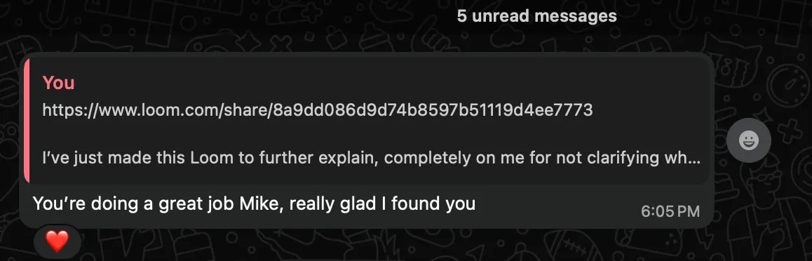 Mike James tweet media