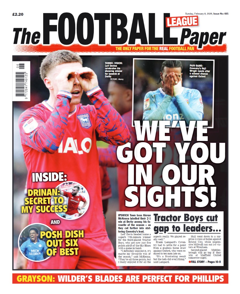 The Football League Paper tweet media