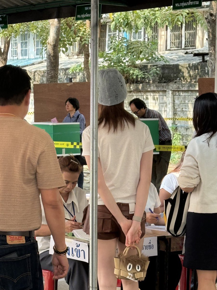 ormmormm's tweet image. ผมไปเลือกตั้งแล้วก๊าบบ  #เลือกตั้ง69