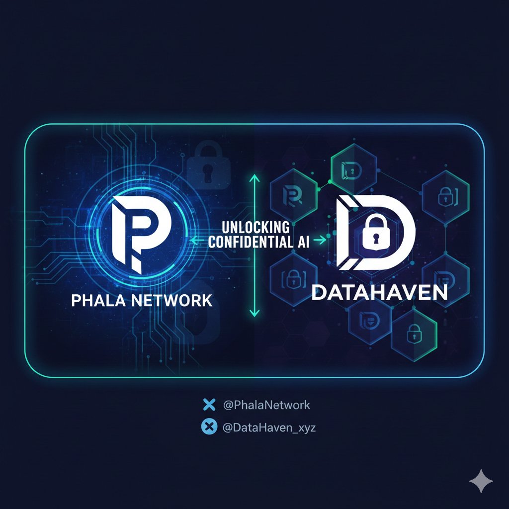 larabaliman's tweet photo. Secure compute meets private storage! The @PhalaNetwork + @DataHaven_xyz integration ensures that sensitive data stays private throughout the entire AI lifecycle. This is the foundation for the next generation of secure, decentralized applications. @PhalaNetwork @DataHaven_xyz https://t.co/eUQc8AM8co