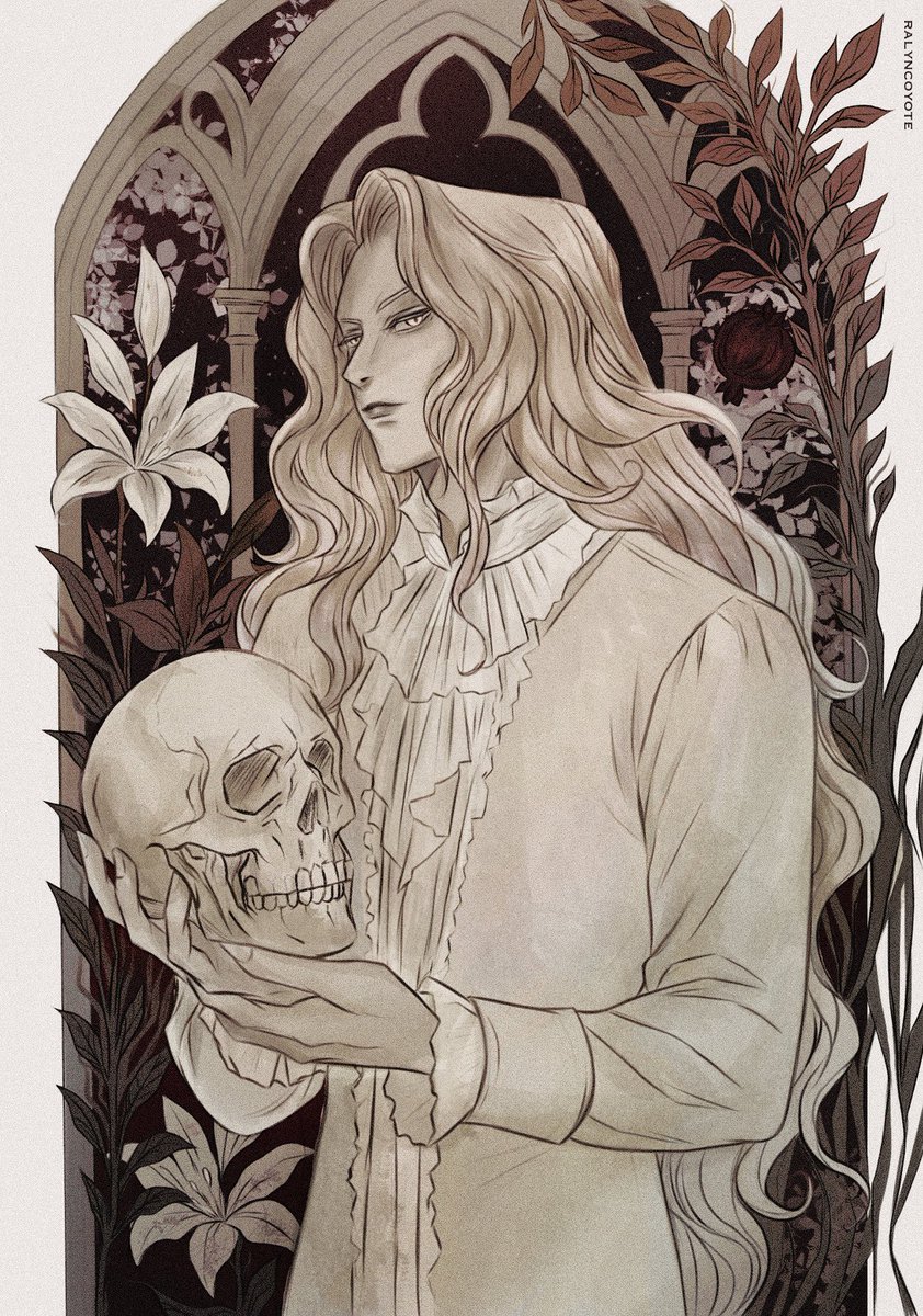 RalynCoyote's tweet image. Memento mori (2025)
#Castlevania #Alucard