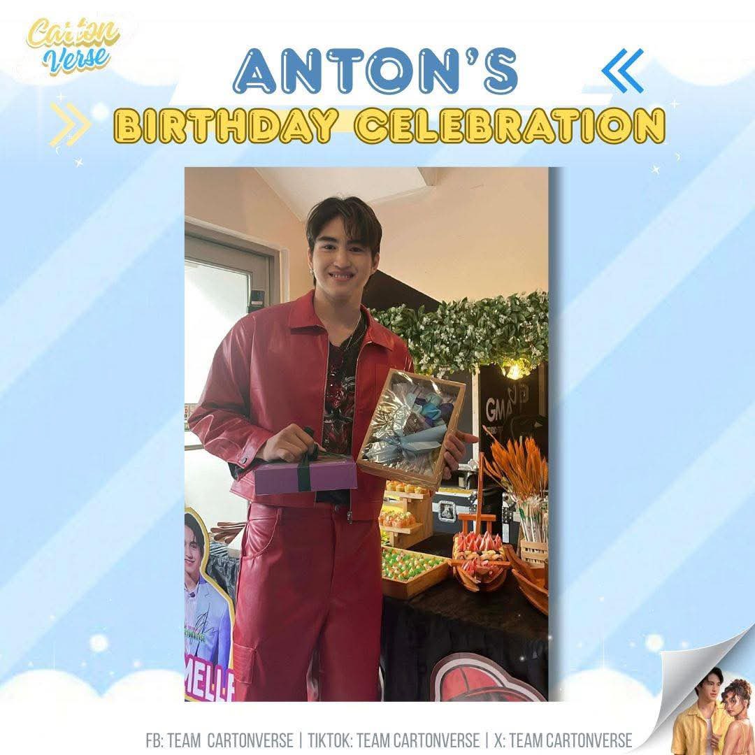 teamcartonverse's tweet photo. Gifts full of love ๐๐
Gifts from our generous sponsors, amazing members, Team Cartonverse, and Team Carton Network โ all for Anton Vinzonโs special day! โจ๐
#AntonVinzon #Cartonverse #CartonNetwork #BirthdayGifts #TeamCartonverse #CartonverseFamily https://t.co/va4MJpiq1Z