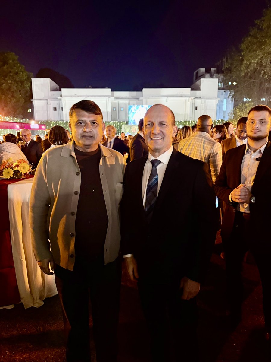 ManavSubhash's tweet photo. Always a pleasure meeting H.E. Mr. @ReuvenAzar Ambassador of @IsraelinIndia https://t.co/kzmGvquvjV
