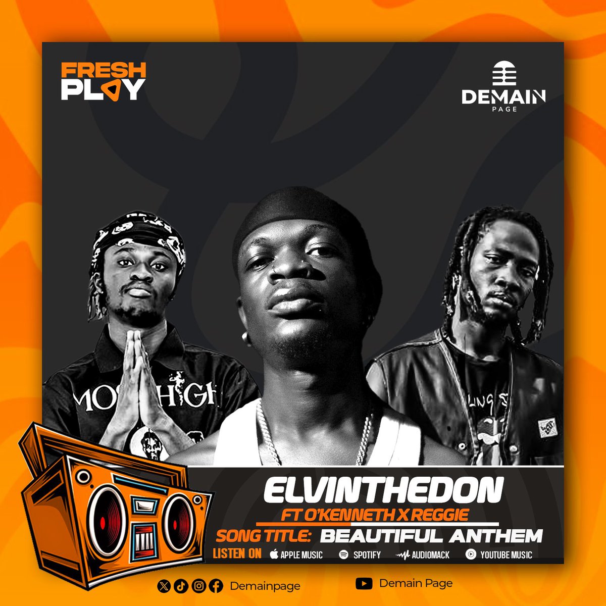 Breggle's tweet photo. Fresh music #Freshplay 🔥

@elvinthedon1 ft @ygaokenneth x @ReggieOsei3 🚨 https://t.co/VBDzBENdxc