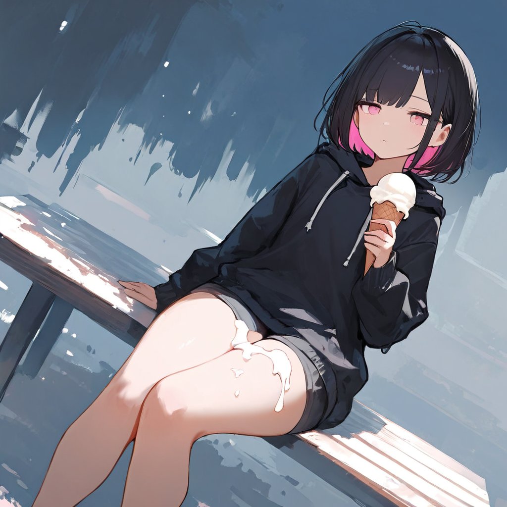 また垂れた SFW illustration