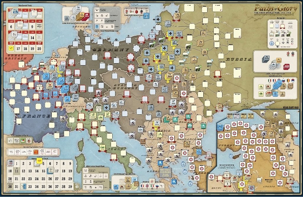 SanchoMateos's tweet photo. La pérdida de Constantinopla fue decisiva para el destino de las Potencias Centrales.....Qué gran experiencia llegar al turno 16 en este maravilloso #PathOfGlory @gmtgames @DevirIberia #RallytheTroops https://t.co/PA9qEIVxda