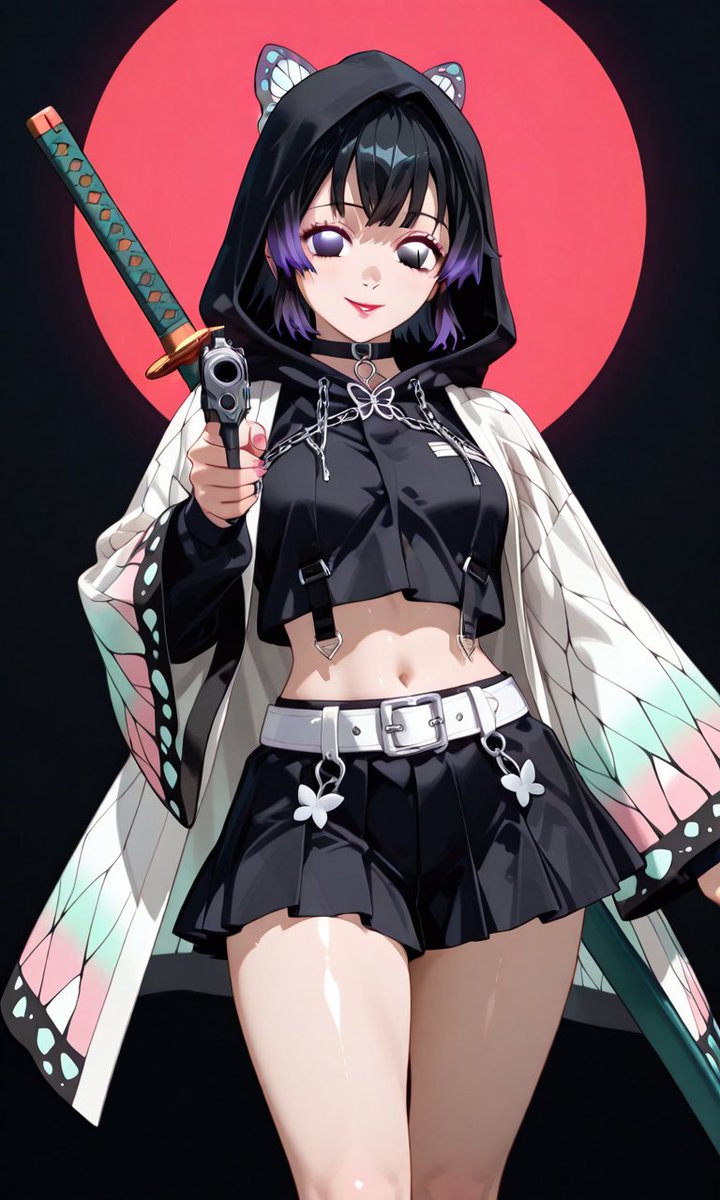 鬼滅の刃 #胡蝶しのぶ #AIart #AIイラスト︎