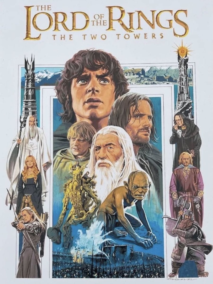 Lord of the Rings movie posters 📰