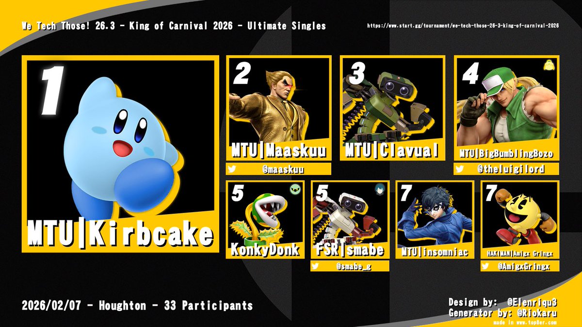 Upper Peninsula Smash! tweet media