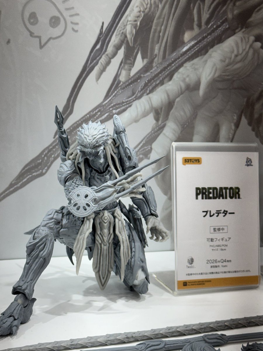 52toysさんのブースで稼働試作の展示もされていました！ 絶対によく