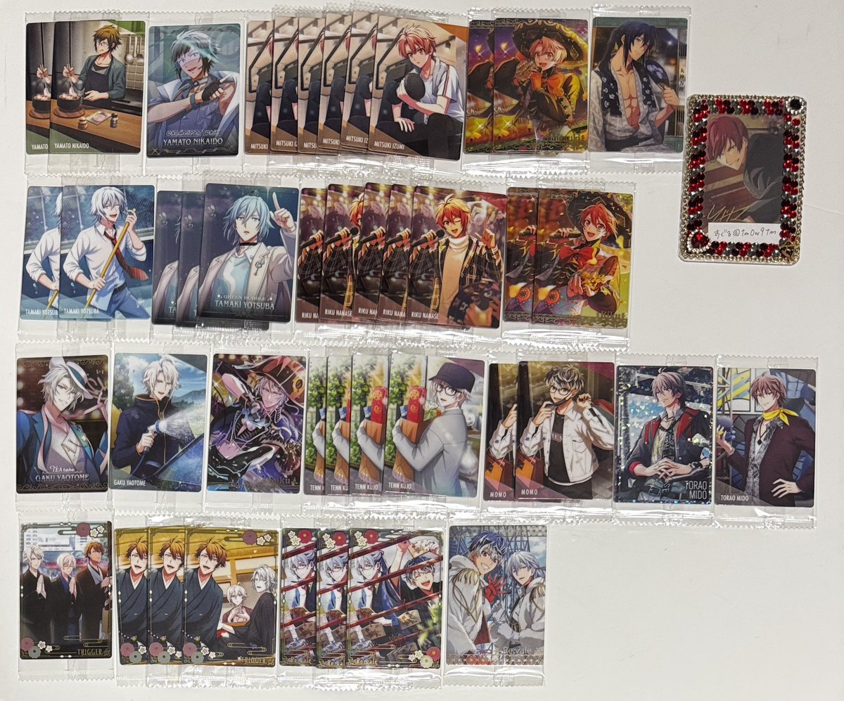 交換】アイドリッシュセブン アイナナ ウエハース 求✧ 大和 三月 環