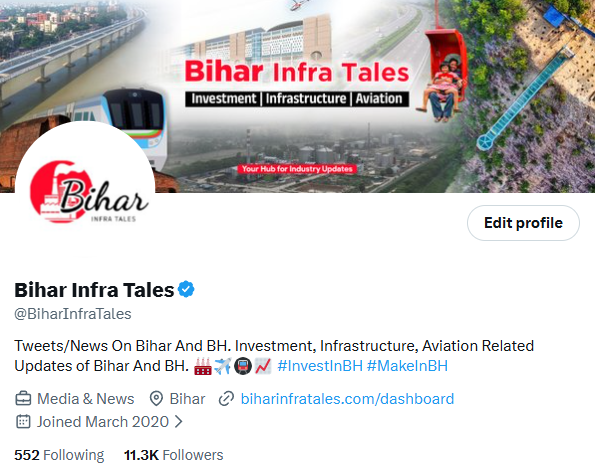 BiharInfraTales's tweet photo. Hello everyone,

I’m writing this to ask for your help.

As you know, I have already published two dashboards that track Stage 1 clearance and land allocations made by BIADA. 

Now I am working on building a full state tracker with multiple components.

I have tried to build everything on my own by learning from YouTube and AI, but I have my limitations. I need help, especially in UI and backend development.

Also, don’t worry about the data. I can assure you that nobody has the kind of structured data I have, except the government.

If anyone from Bihar is interested in contributing, please email me at rishiimck@gmail.com

I want to be honest, I cannot promise a fixed payment right now because I don’t have any revenue source. My X handle is not monetized and I am not doing paid promotions. 

But I will definitely pay from my savings whatever I can. It may not be much, but there will be something.

Let’s build something meaningful for Bihar that can help people and bring more transparency.