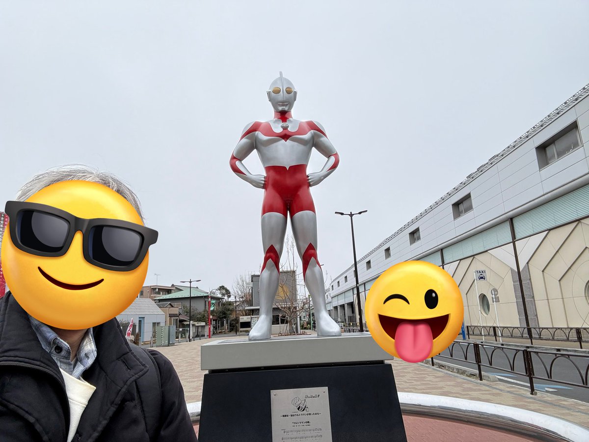 Add_Shane's tweet image. 昨日祖師ヶ谷大蔵駅前で久々に再会したウルトラマン像。

#ウルトラマン #祖師ヶ谷大蔵