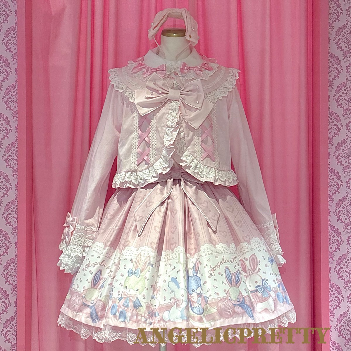 ⋆˳˙୨୧𓊆 ふわふわToysエプロンスカート…¥42,900𓊇୨୧˙˳⋆ 愛らしい