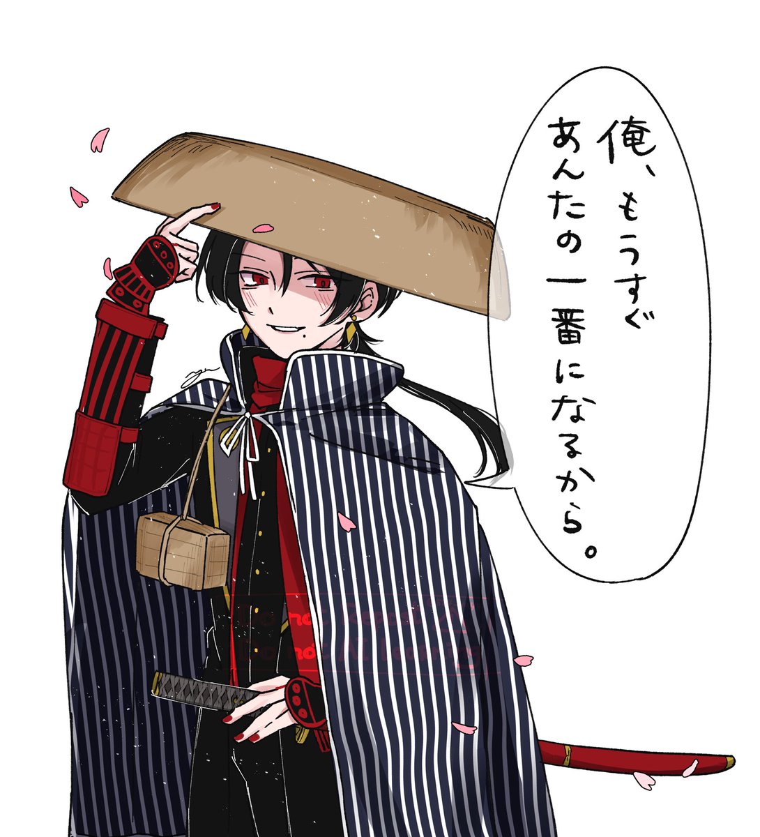 あと30分でこれ聞けるの？？？？
清光修行お手紙ボイスカモン！！！😭😭😭😭
（待ちきれなくて描いた）