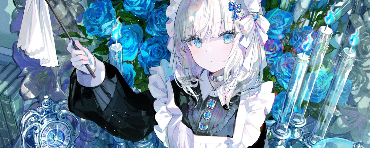 藤ちょこさんの奏鳴の宙が好きすぎてオリジナル額作って飾ってるん