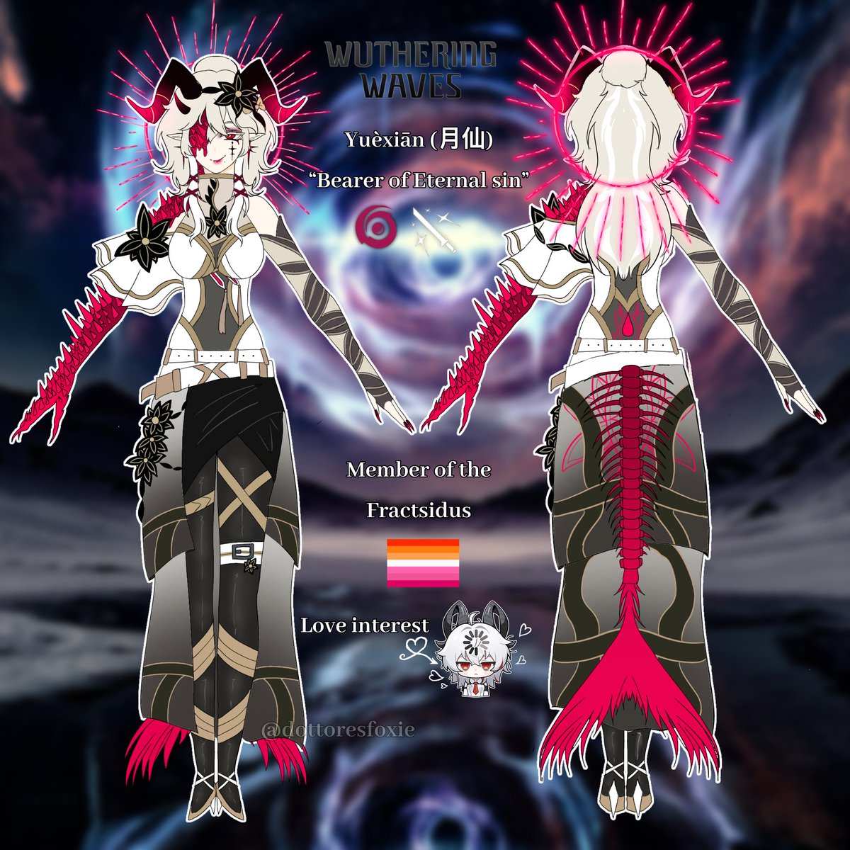 Meowlins_'s tweet photo. Redesigned my Wuthering Waves OC #wuwa #wutheringwaves #wutheringwavesoc #wuwaoc #wuwaoriginalcharacter #oc #originalcharacter #artwt #wuwatwt #art #digitalart https://t.co/OVE502q57A