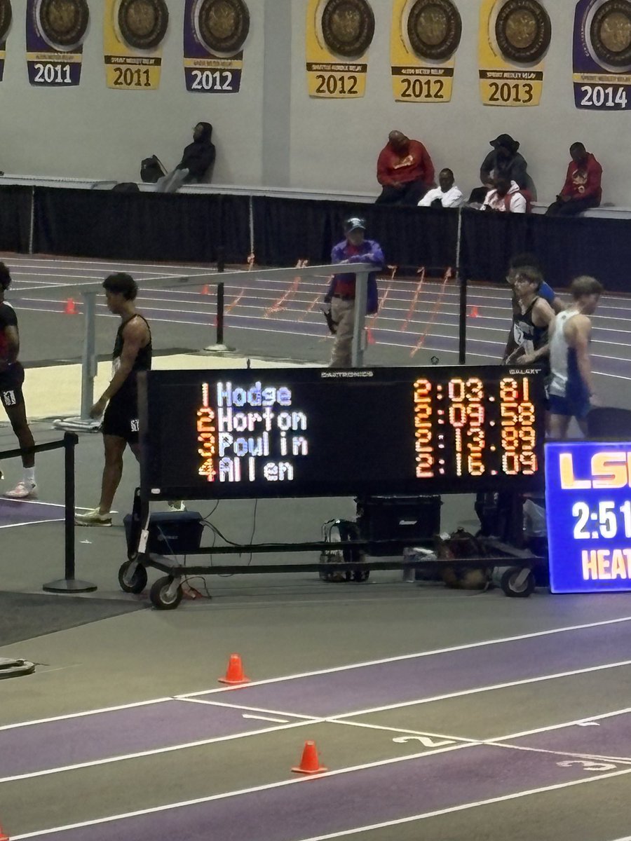 yeaitsque30's tweet photo. First ever indoor meet, not the result I wanted but first in my heat and 15th out of 221 runners. Great opener and the best is yet to come! https://t.co/VHnPCx4DRu