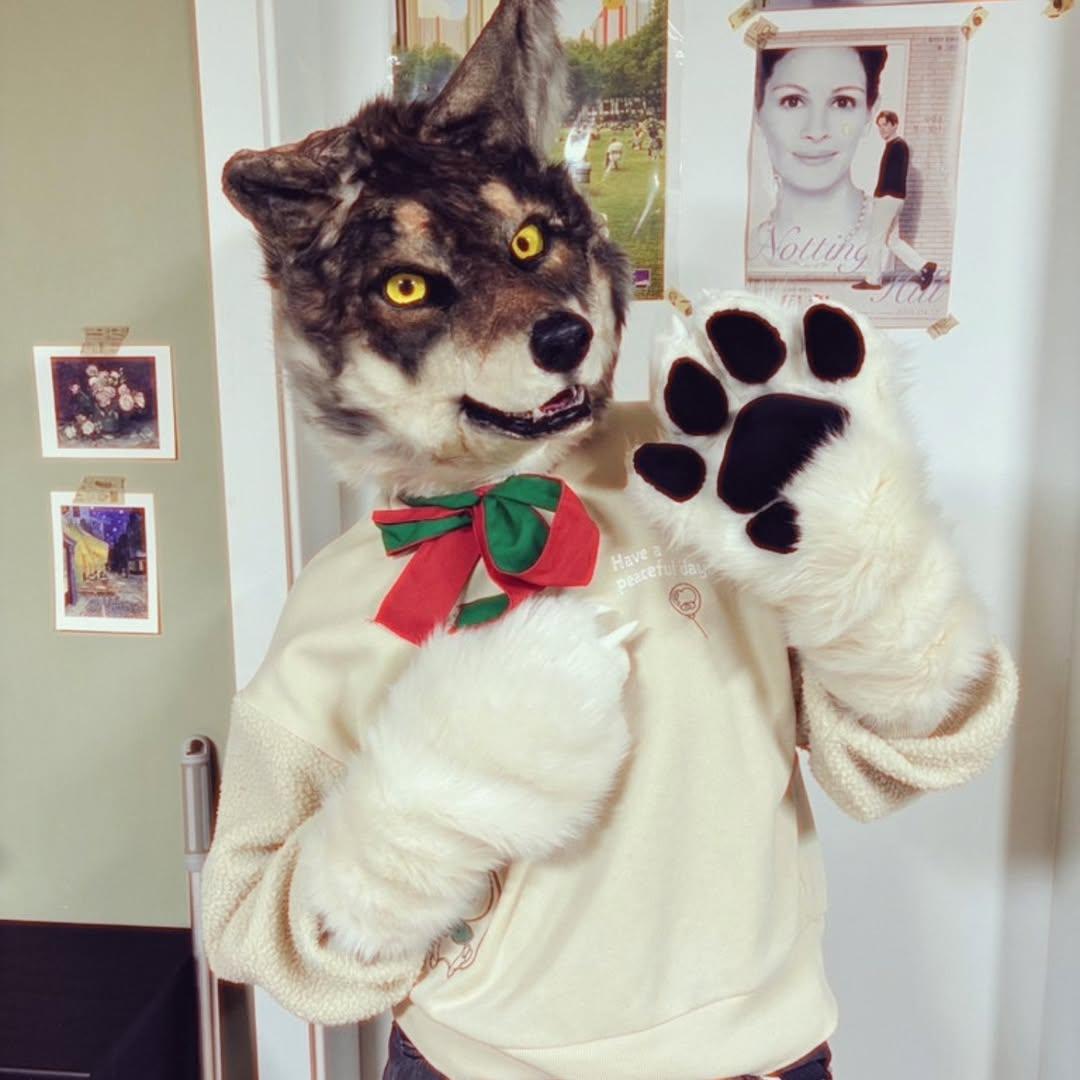 Furry_nautilus's tweet photo. Realistic Fursuit Work 

울프독 믹스인 똥개에요! 🐶🐶🐶 https://t.co/u1Z2CjBHKk