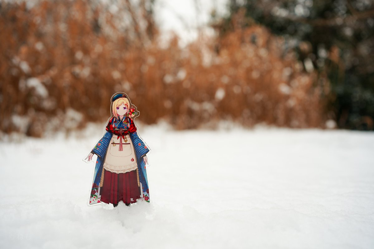 雪。 雪の日お出掛けエールフ #アキロゼ