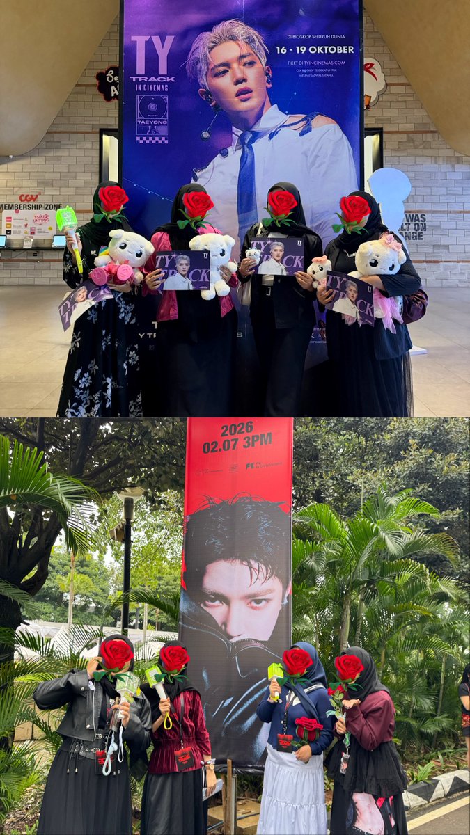 vanillalty's tweet photo. from #TYTrackinCinemas to #TY_TRACK_REMASTEREDinJKT 🌹💗
TERHARU BGT 🥹💗 @riwzu @bluesaiurs @tyonggarii https://t.co/G5qNZlP0R5