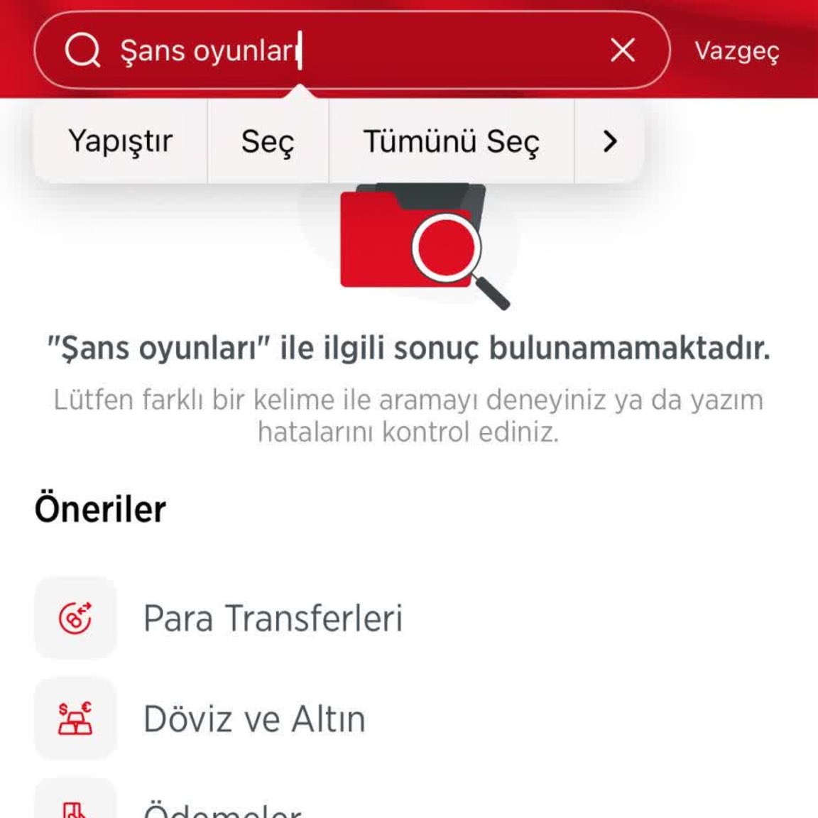 Kamu bankalarından şans oyunları ödemeleri kaldırıldı.