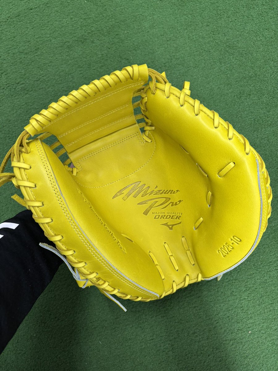 ミズノプロ硬式オーダーキャッチャーミット 佐藤モデル ジマニティ