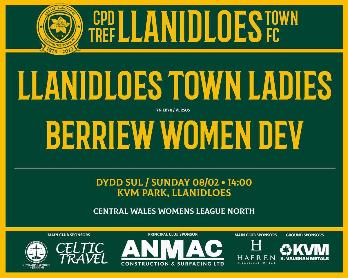 Llanidloes Town fc tweet media