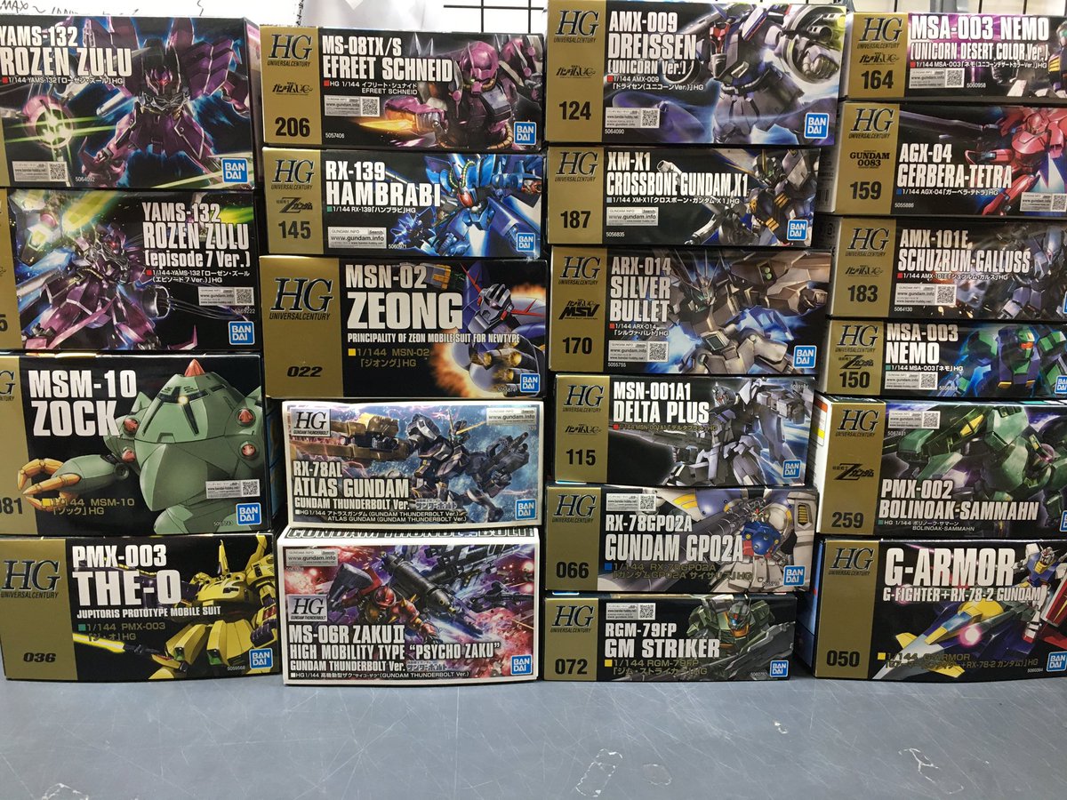 ガンプラたくさん買取させていただきました✨ 他にもMGやジークアクス