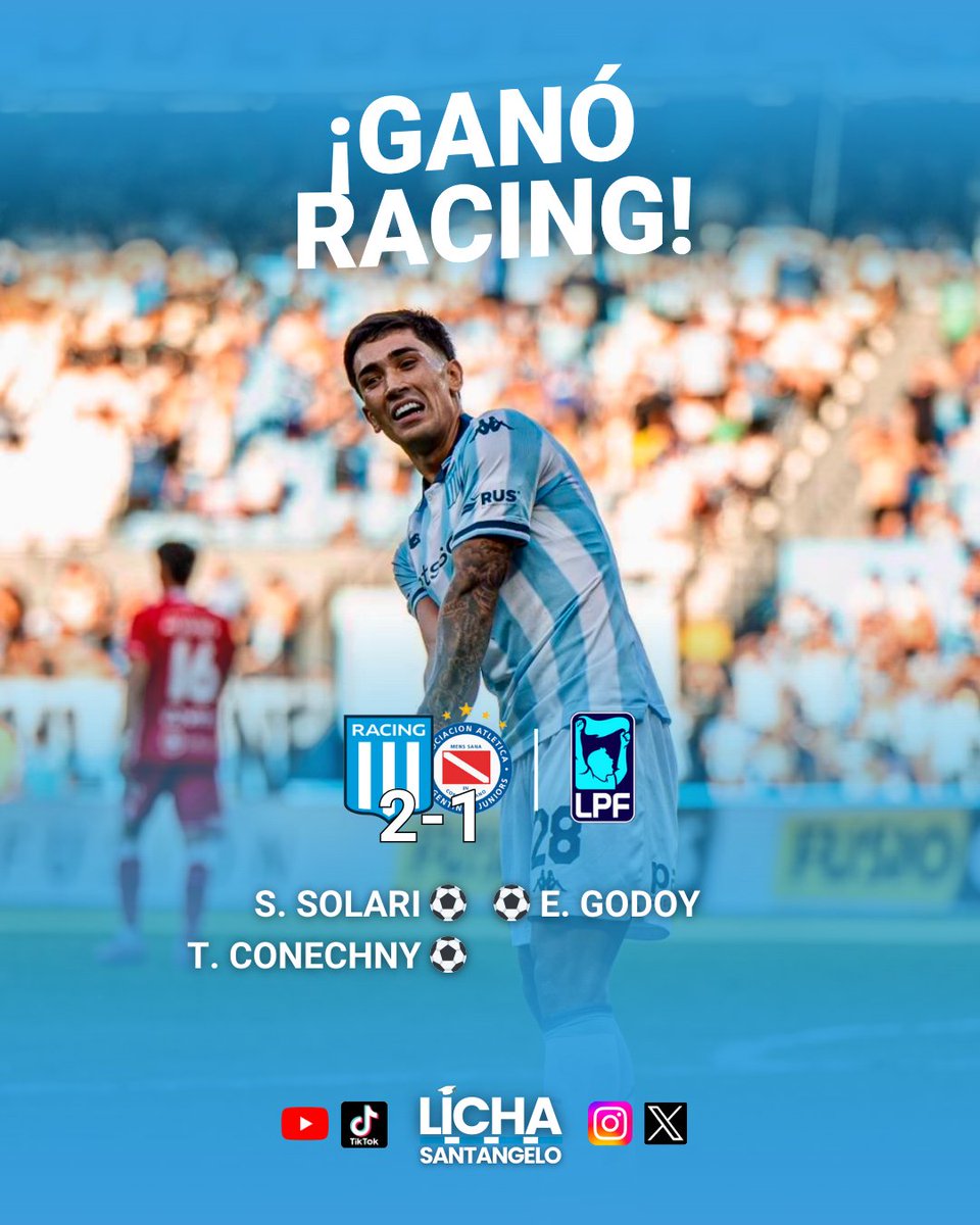 YA ERA HORA! VAMOS!! 🎓👊🏽
Que tengan un hermoso domingo, Racinguistas!

Por fin llegó el triunfo. #Racing cortó una racha de tres derrotas consecutivas. Gustavo Costas encontró buenos rendimientos individuales tras los cinco cambios que hizo al respecto del equipo que cayó con