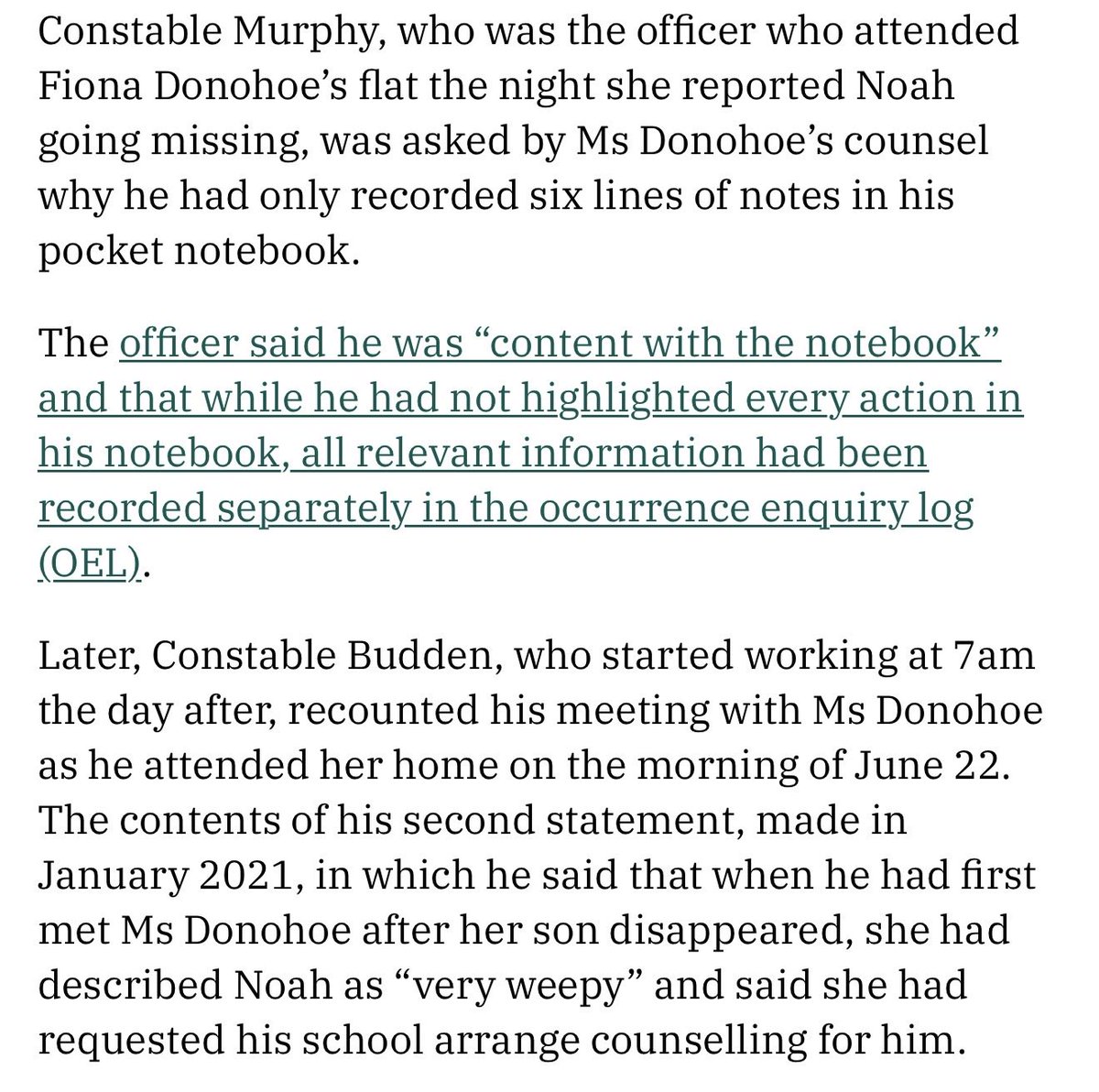 ManusSinead's tweet image. #TheNoahDonohoeInquest 💙

#TruthForFiona❤️

#Week294💔