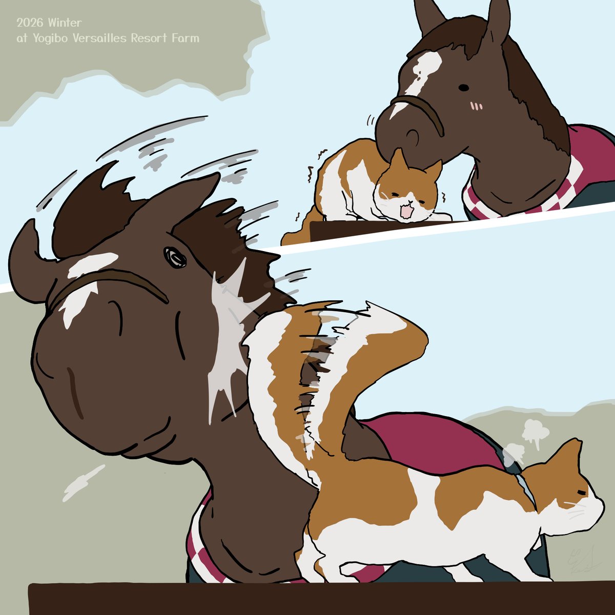 オジュウチョウサンと猫吸いの代償