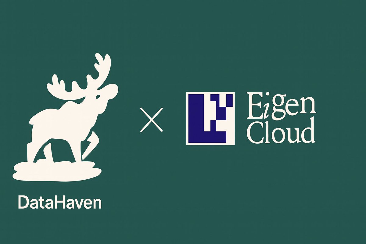 0xwirdan's tweet photo. AI, agents, and payments demand verifiability. EigenCloud x DataHaven delivers it end-to-end. 

This isn’t just infrastructure it’s the foundation for trustworthy digital systems. 

@DataHaven_xyz @eigencloud https://t.co/GZpVvqAUz6