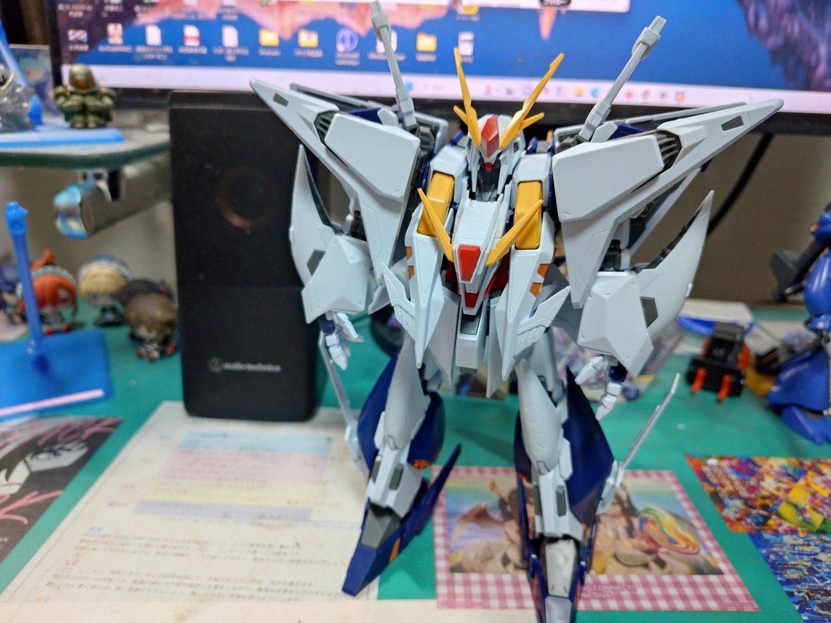 mura様　　おまとめ ガンプラ #閃光のハサウェイ 封印ネタからのクスィーガンダム本体完成