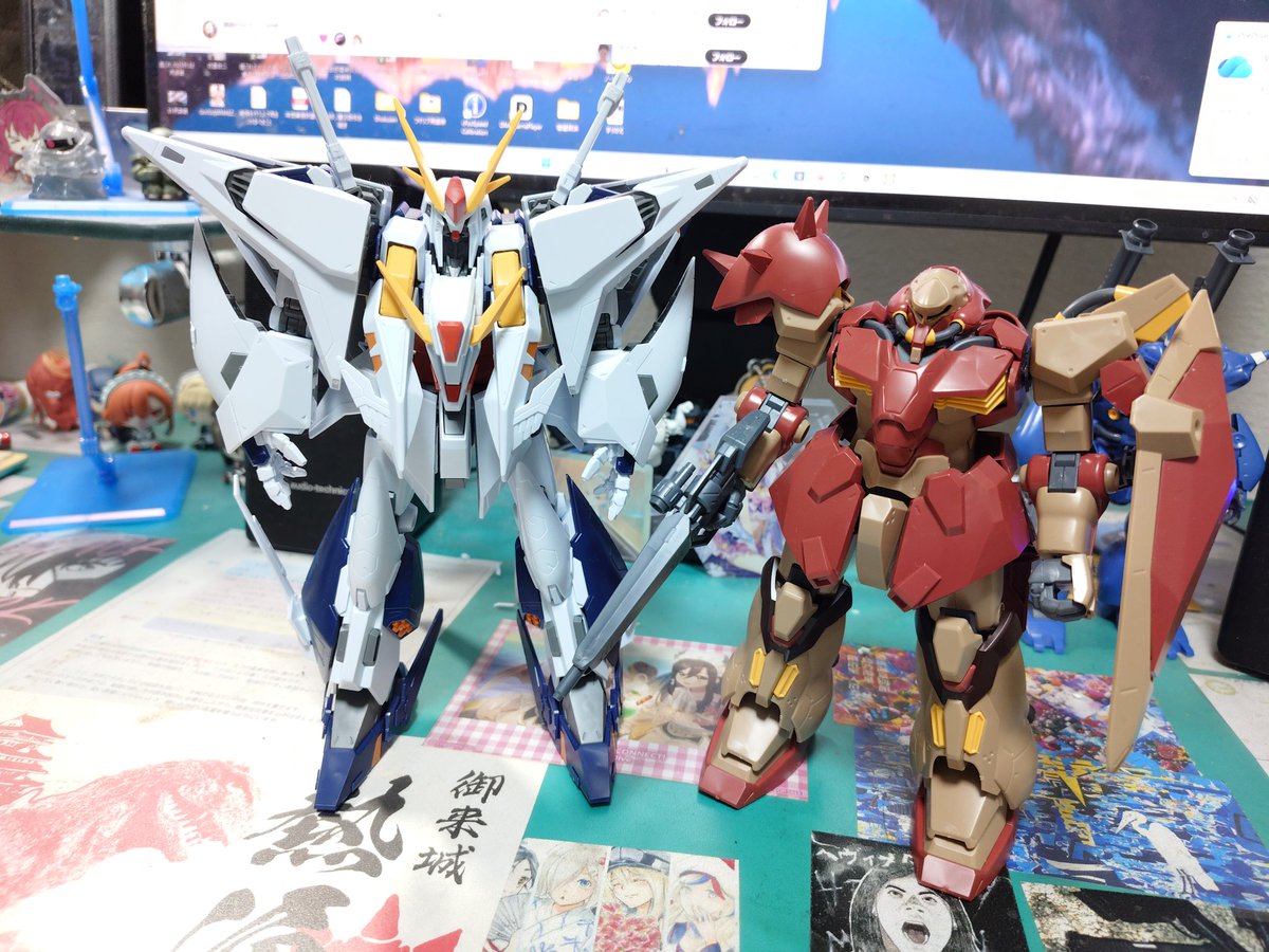 ガンプラ #閃光のハサウェイ 封印ネタからのクスィーガンダム本体完成