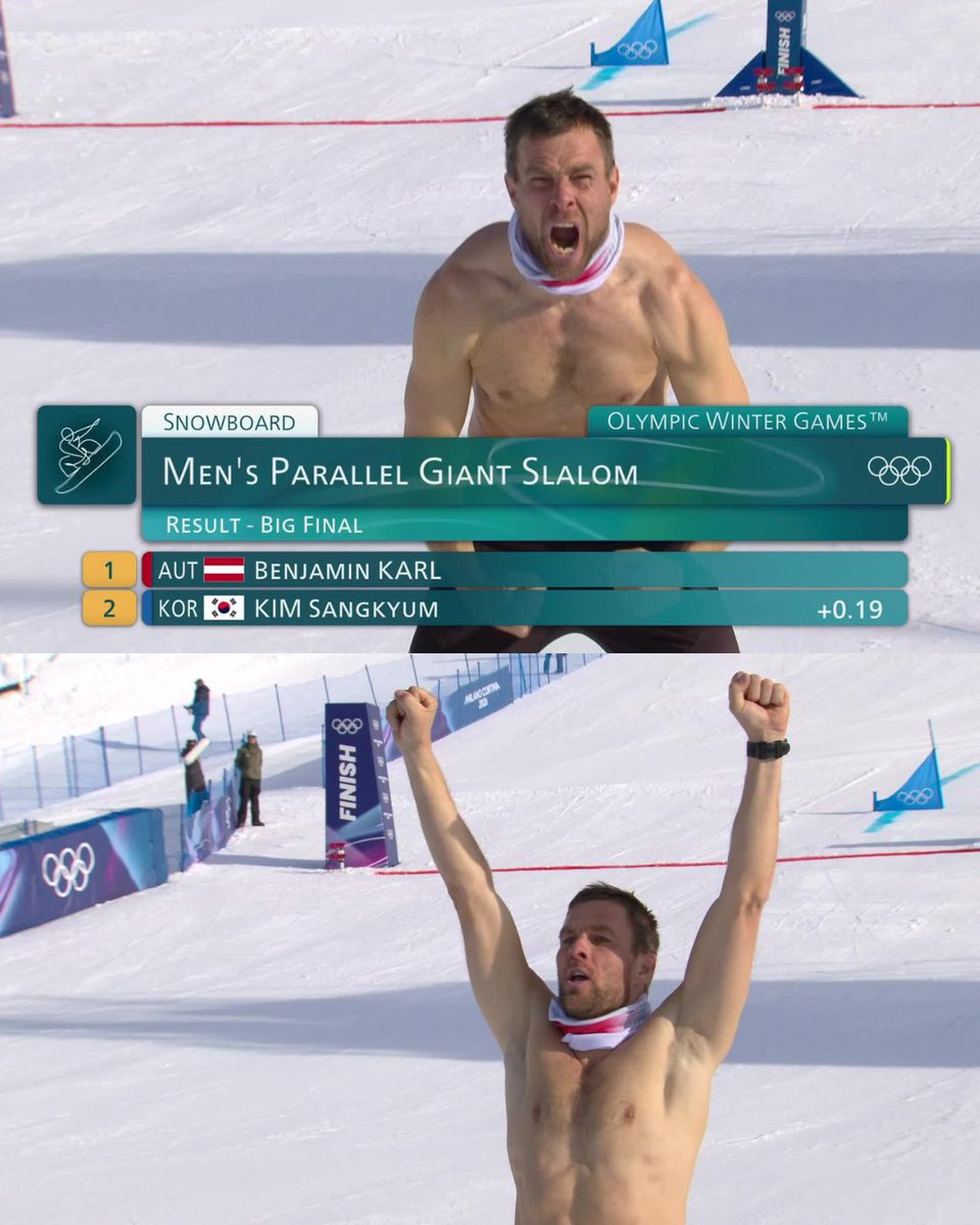 NBCOlympics's tweet image. 40 YEARS OLD. BACK-TO-BACK GOLD.
ABSOLUTE #WinterOlympics CINEMA. ⚡️