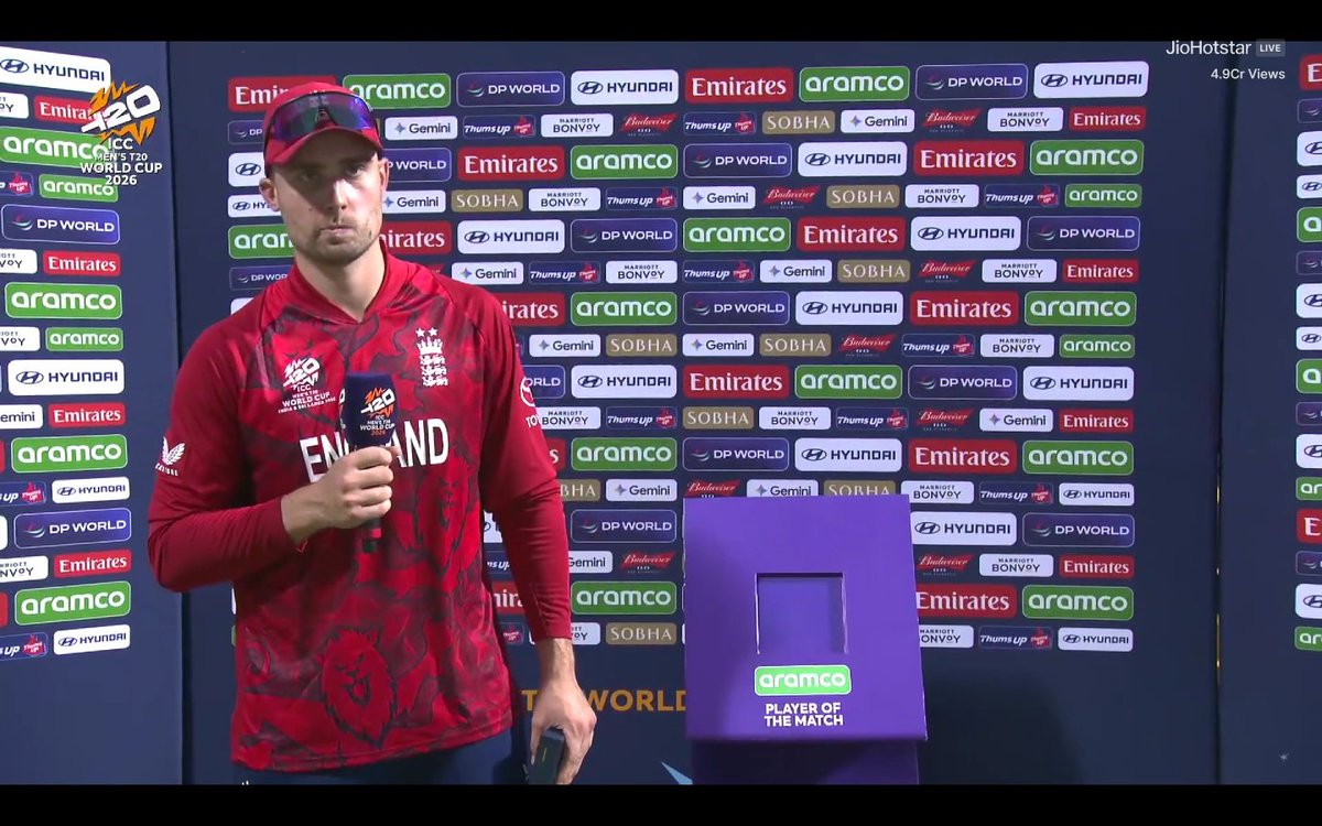 CricCrazyJohns's tweet image. Will Jacks said "Full credit to Nepal, they played outstanding cricket".