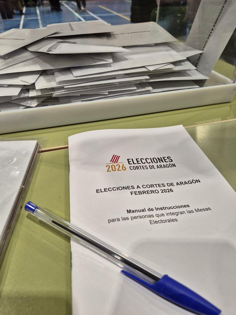 Ahí estamos. 
#8FebreroAragón